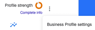 Business Profile Settings