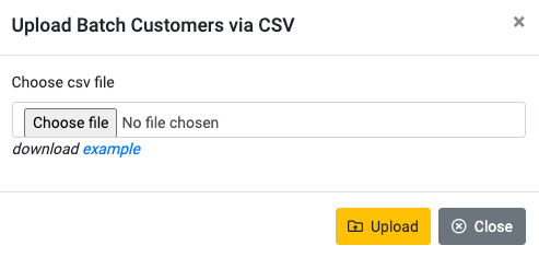 CSV Batch Export