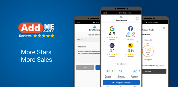 AddMe Reviews App