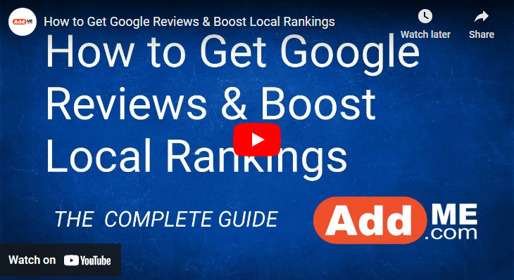 How to Get Google Reviews & Boost Local Rankings Video