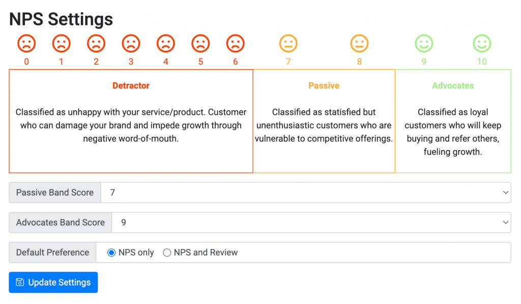 NPS Settings Filtering